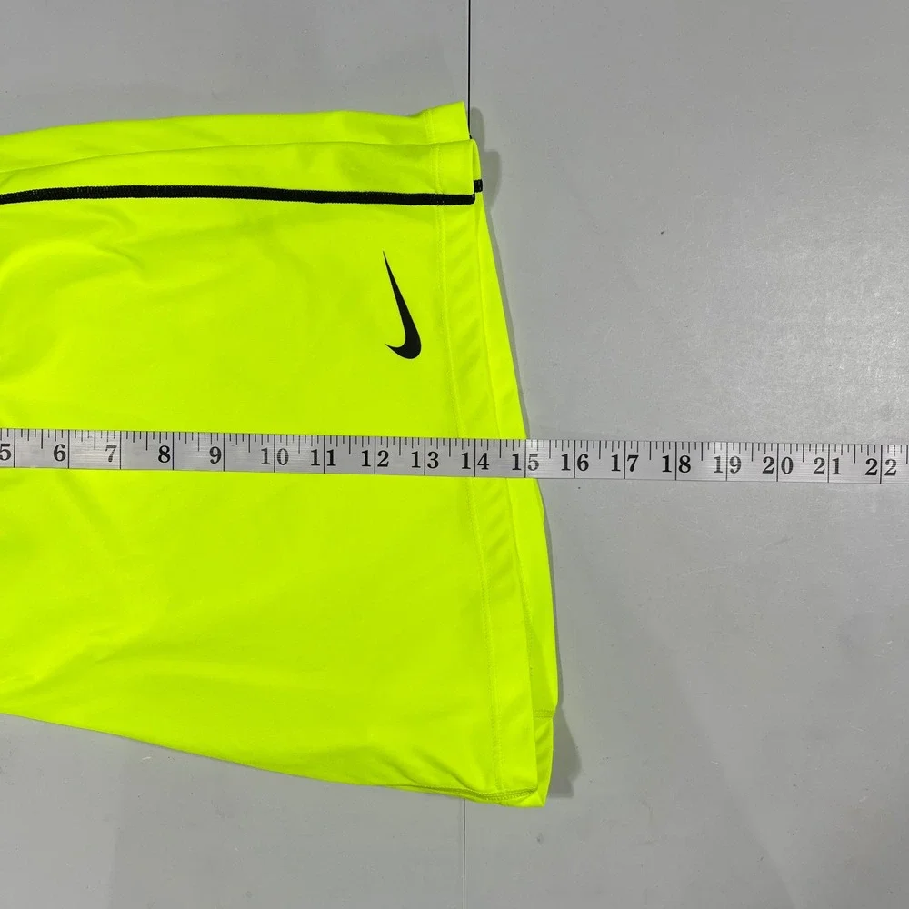 Nike Dri-FIT Mens Running Shorts Neon Volt Yellow Athletic Gym Medium Streetwear